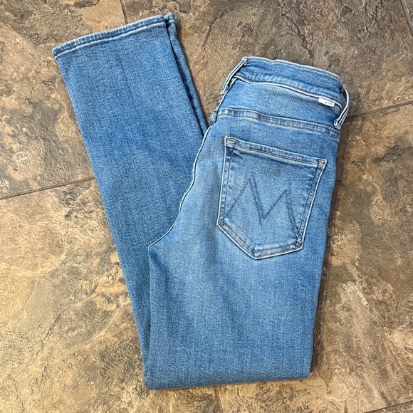 Mother high waisted Rascall Flood  Blue Women's Jeans - Picture 1 of 6